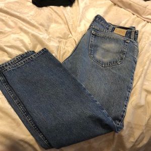 Distressed Mom Jeans